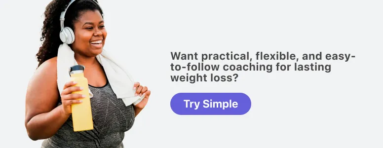 Get practical intermittent fasting coaching and exercise guidance with
Simple app