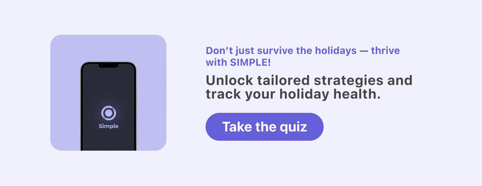Get personalized nutrition coaching and meal planning support for healthy
holiday eating