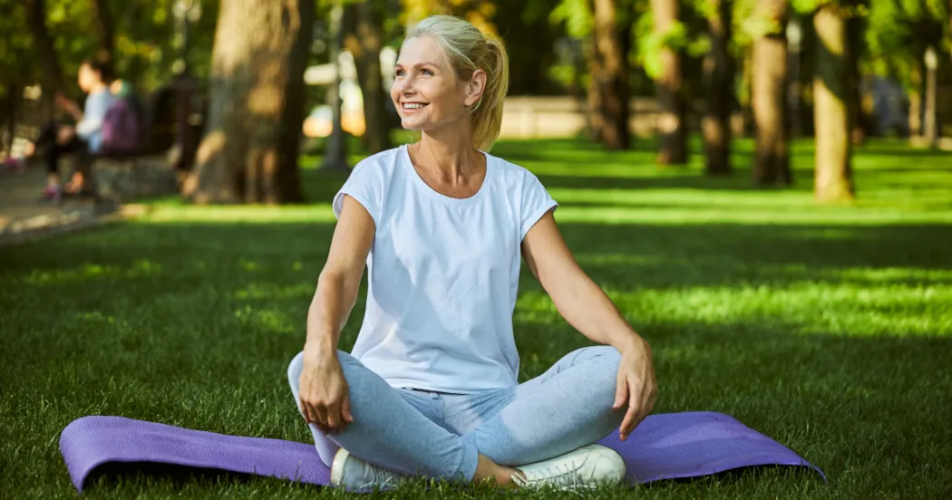 Women practicing intermittent fasting with healthy lifestyle and hormonal balance