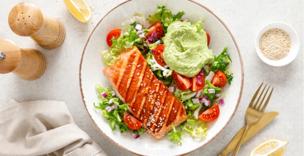 Nutrient-rich meal plan foods stabilizing blood sugar for PCOS intermittent fasting success