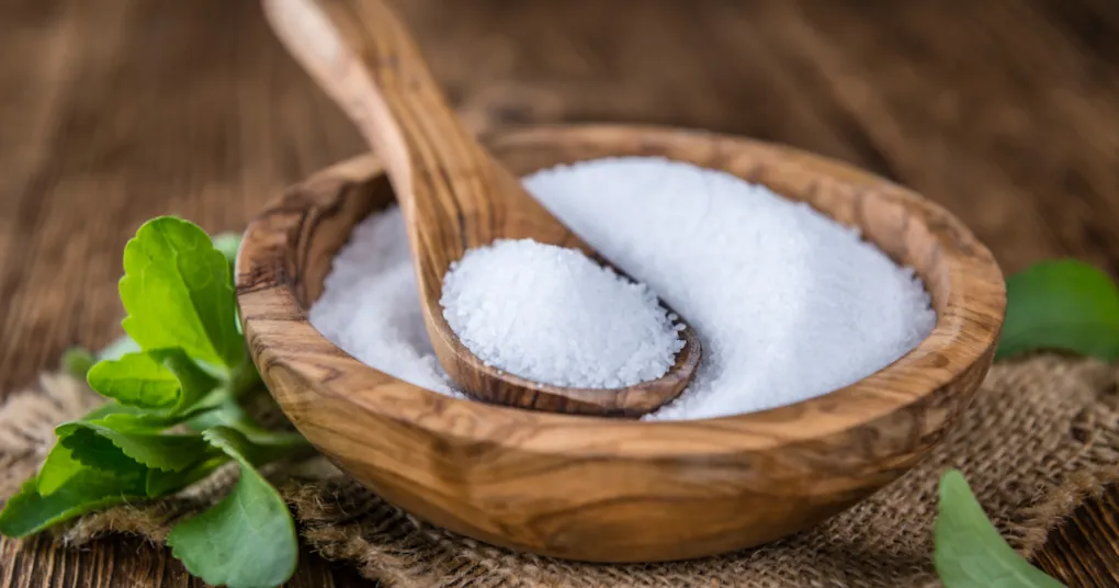 Stevia sweetener packets for intermittent fasting and blood sugar control